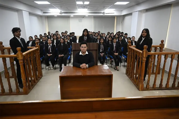 Amity University campus grounds
